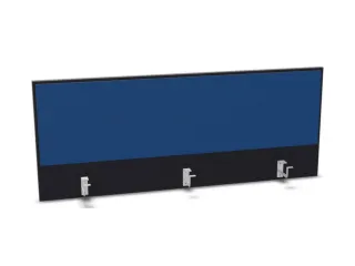 opzetpaneel bureau aanbouw achter B 1400mm CC-zwart BN6016-blauw - 1