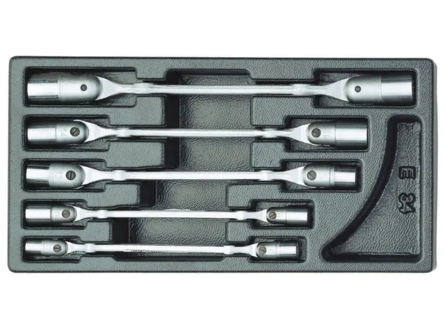 1500 ES-34 Jeu de clés articulées doubles en module 1/3 ES