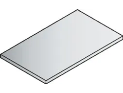 Stalen bodem,v. universele kast,BxD 930x600mm,draagverm. 70kg,staal
