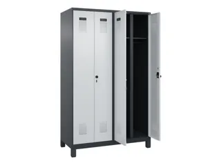 locker voor scheiding van kleding,HxBxD 1950x1200x500mm,4vak - 1
