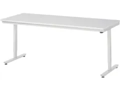 Werkbank elektrisch hoogte verstelbaar 720-1120x2000x800mm wit RAL7035