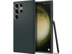 Spigen Liquid Air Samsung Galaxy S23 Ultra Hoesje Back Cover Groen