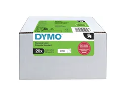 Labeltape Dymo LabelManager D1 12mm zwart 20st