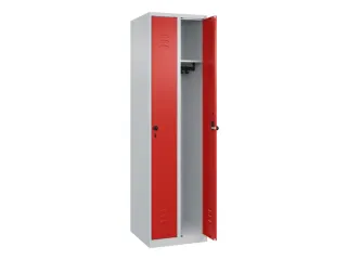 locker,HxBxD 1850x500x500mm,2vak,vak B 250mm,draaigrendel - 2