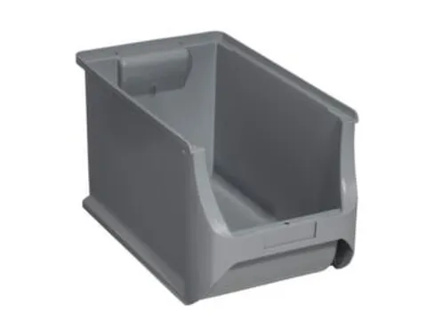 magazijnbak,HxBxD 200x205x355mm,gerecycled kunststof,grijs