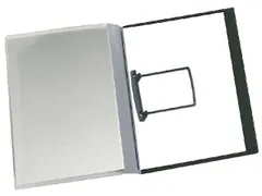 Rapportenmap met JalemaClip A4 10 stuks Grijs