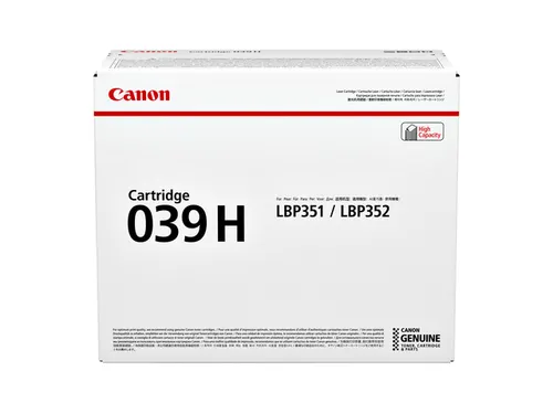 Canon 039H Toner Zwart 25.000 pag. High Capacity i-SENSYS