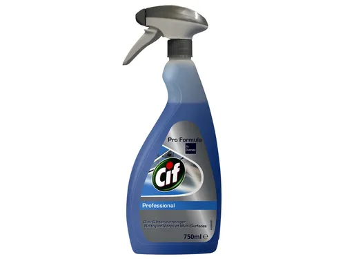 Glas- en interieurreiniger Cif professional spray 750ml