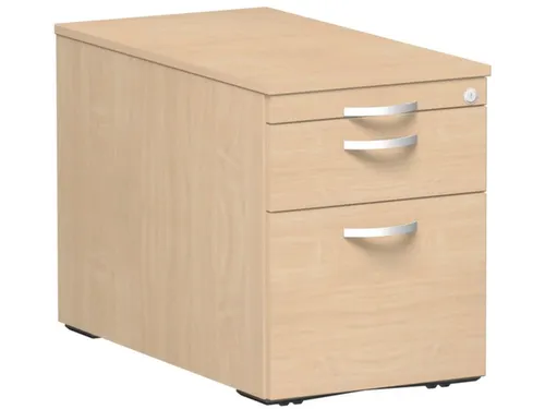 mobiel ladeblok,HxBxD 570x430x800mm,2lade(n),1hangmappenframes,beuken