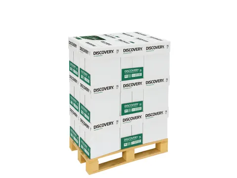 Kopieerpapier Discovery A4 75 Gram Halve Pallet