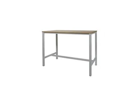 Domino Basic Statafel 180x80x110cm Havana/Kers Onderstel Alu