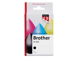 Inktcartridge Quantore alternatief tbv Brother LC-223 zwart