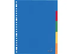 Tabbladen Kangaro A4 23-Gaats A405FM 5-Delig+Venster Assorti Pp