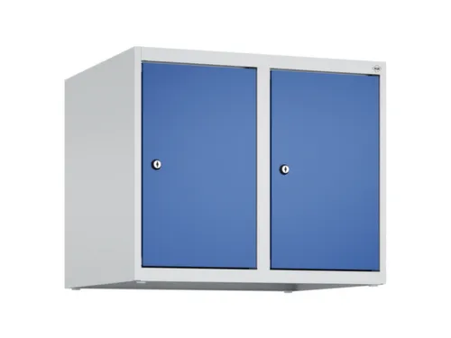 opzetkast,v. locker,2vak.,vak B 300mm,HxBxD 500x600x500mm,cilinderslot