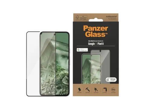 PanzerGlass Screen Protector Google Pixel 8 | Ultra-Wide Fit, Googl