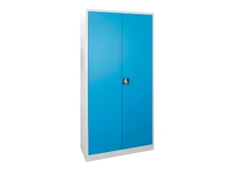 universele kast,HxBxD 1950x920x420mm,4xStalen bodem,duwstangsluiting - 1