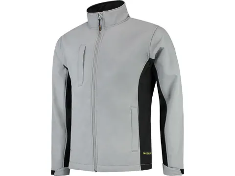 Tricorp 402002 TJ2000 Bicolor softshell, grijs/zwart, maat XS, per stu