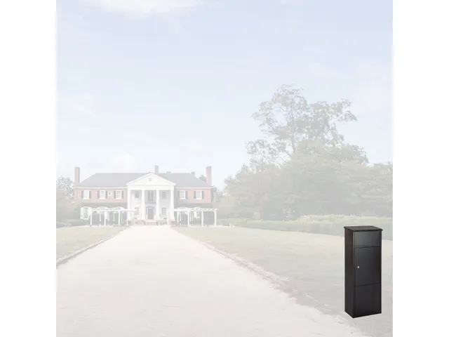 Pakketbrievenbus Zwart PB400