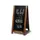 Krijtstoepbord Natura Antiek 59x116cm Dubbelzijdig