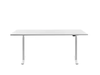 Elektrisch ihv bureau,HxBxD 700-1200x1800x800mm,blad wit,T-voet wit - 1