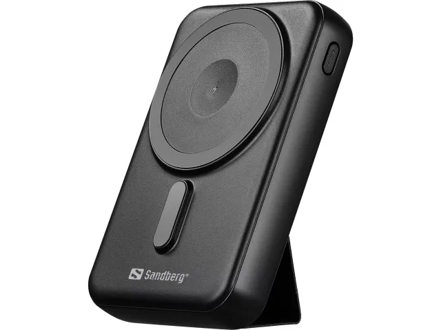 420-94 SANDBERG Magnetisch Wireless powerbank Lithium Ionen 10.000mA