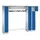 personeelsgarderobe cil.slot 1950x2250x500mm 3x5 vakken 300mm RAL5010