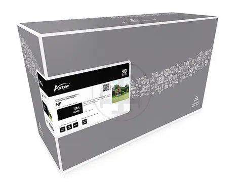 As20007 Astar Hp 37A Lj Cartridge Zwart Rebuilt 11.000Pag Chip