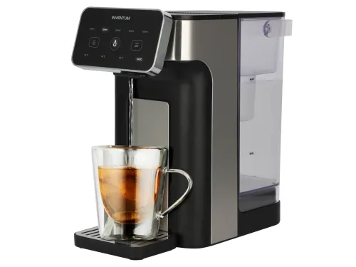 Heetwaterdispenser Inventum 2l 2600w zwart rvs