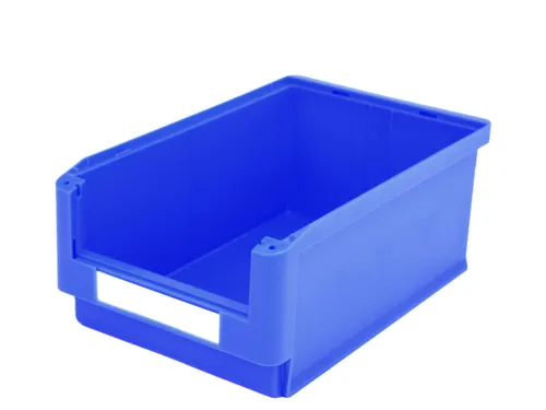 Zichtbakken Hxbxd 200x313x500/450mm Pp Blauw