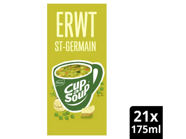 Cup-a-Soup Knorr erwtensoep 21x175ml