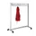 garderoberek,verrijdbaar,HxBxD 1700x1400x400mm,14hoed-/52jashaken