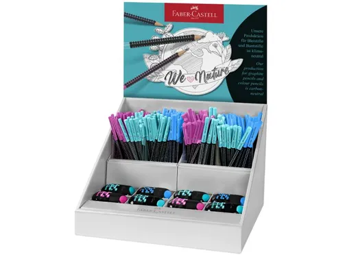 Potlood Faber-Castell Grip Two tone display 240 stuks 144xgrafietpotlo