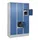 lockerkast,HxBxD 1950x1200x500mm,3x5vakken,vak B 400mm,cil.-slot