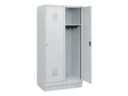schoollocker,HxBxD 1630x800x500mm,2vak,vak B 400mm,cil.-slot,sokkel