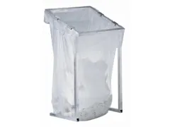 Afvalverzamelaar 100 Liter 950/1230x730x685mm Stationair Vuurverzinkt