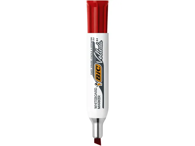 Whiteboardmarker Bic Velleda 1781 schuin large rood