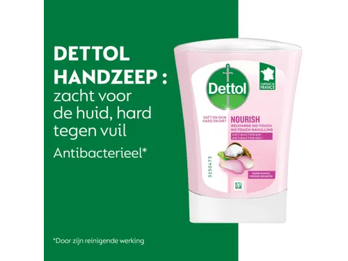 Dettol No Touch Handzeep Nourish Rozenwater & Sheaboter vulling 250ml
