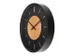 Wandklok NeXtime Retro II 25cm zwart/koper metaal