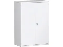 kantoorkast,HxBxD 1150x800x430mm,decor romp wit,decor front wit