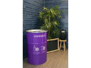 The BinBin Afvalbak Statiegeld met inwerpopening 200 Liter Paars - 4