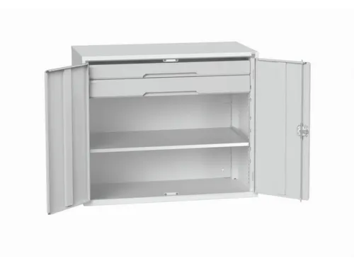 universele kast,HxBxD 1000x1300x550mm,1xStalen bodem,2lade(n)