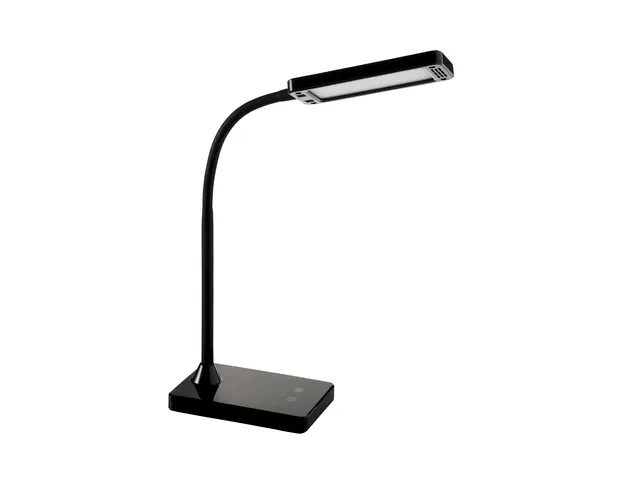 Bureaulamp Alco zwart LED 230v 6W dimbaar 43cm