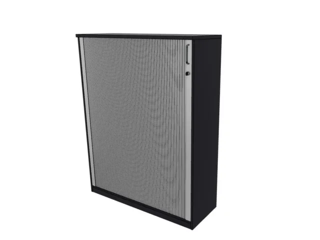 jaloeziedeurkast,HxBxD 1545x1200x445mm,3xhouten vloer,4 OH,CC-zwart