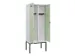 locker voor scheiding van kleding,HxBxD 2120x800x500mm,2vak
