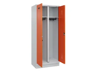 locker voor scheiding van kleding,HxBxD 1950x800x500mm,2vak - 1