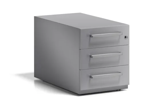 mobiel ladeblok,HxBxD 495x420x775mm,3lade(n),m. beugelgreep,cil.-slot