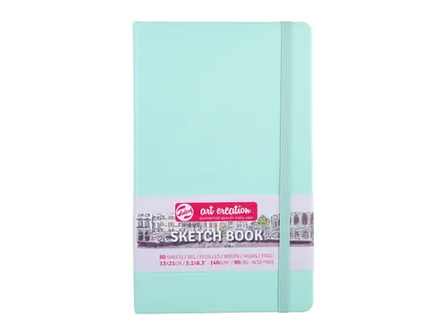 Schetsboek Talens Art Creation 80 vel 140gr 130x210mm frisse munt