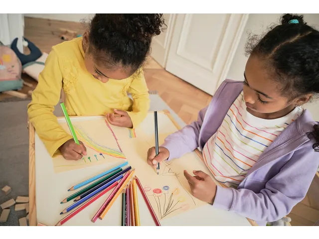 Crayon De Couleur Stabilo Trio Gros Long 12 Pièces Assorti