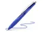 Balpen Schneider Haptify blauw omhulsel, blauwschrijvend