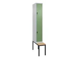 Dubbeldekse dekenkist,HxBxD 2120x300x815mm,1x2vak.,vak B 300mm